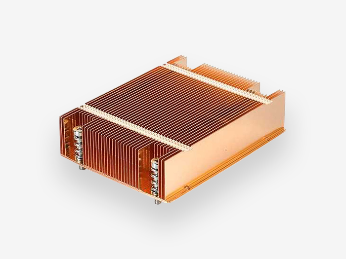 鰭片電子散熱器